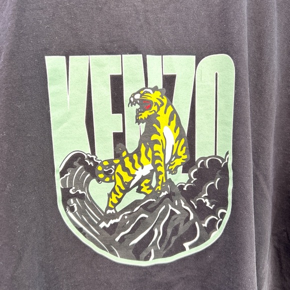 Kenzo Paris Tiger Graphic Tee M (Fits S-M) - Picture 2 of 6